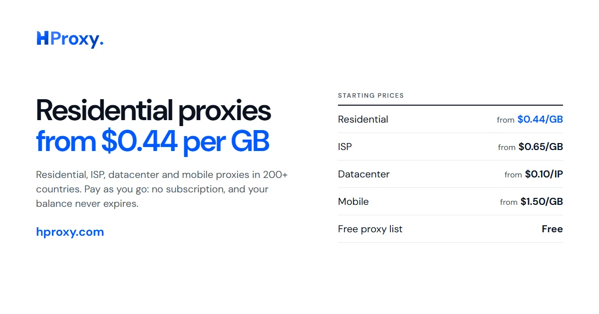image for HProxy