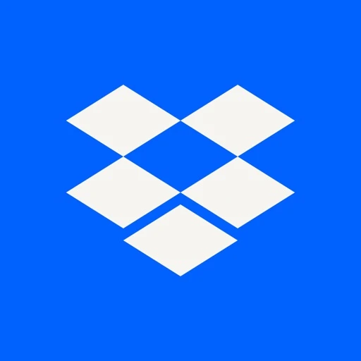 Logo of Dropbox